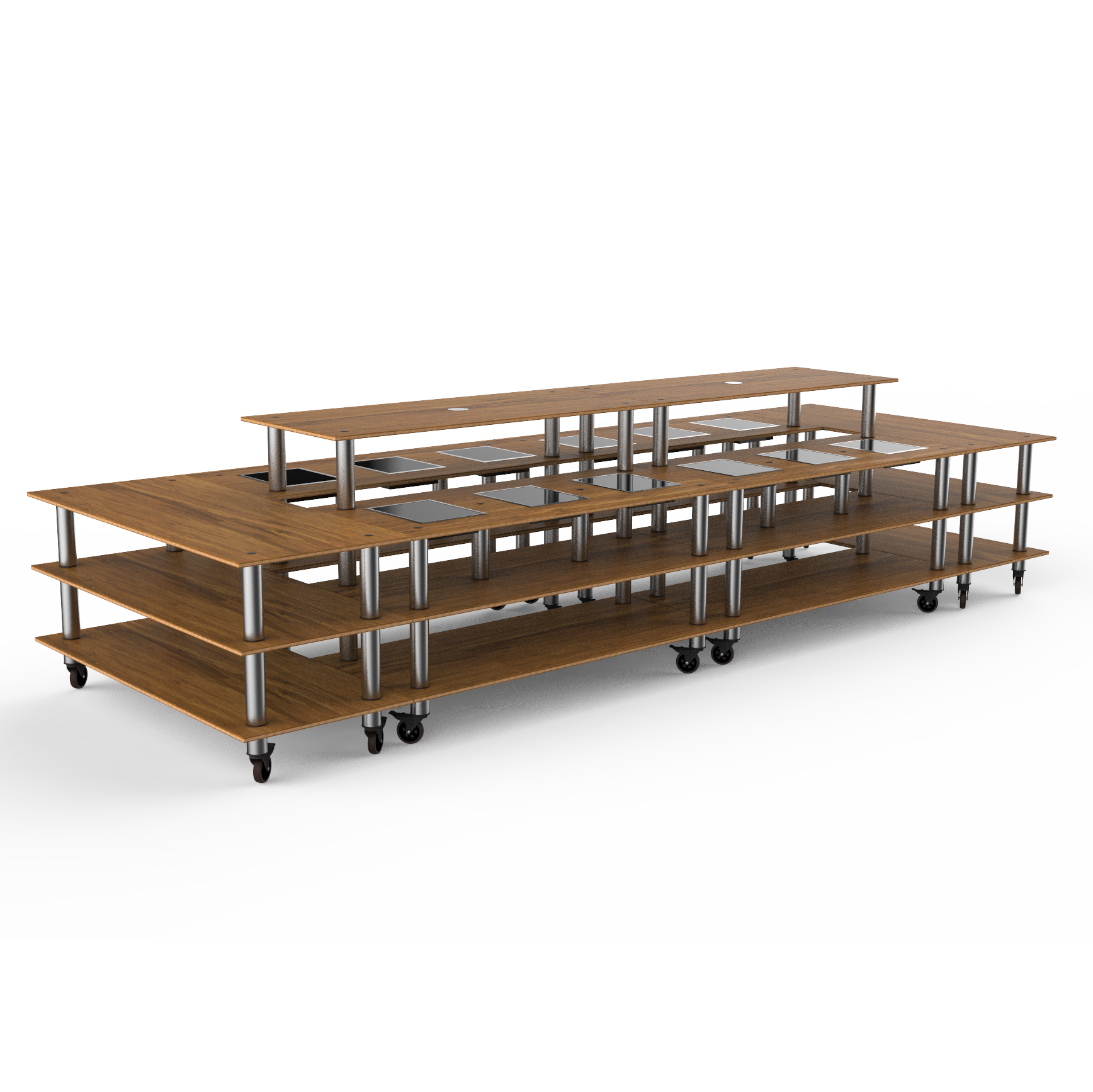 Grand Market Induction Station L 200.5" W 71.0" Modular