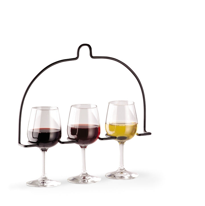 Wire Flight Caddies - Holds 3 glasses