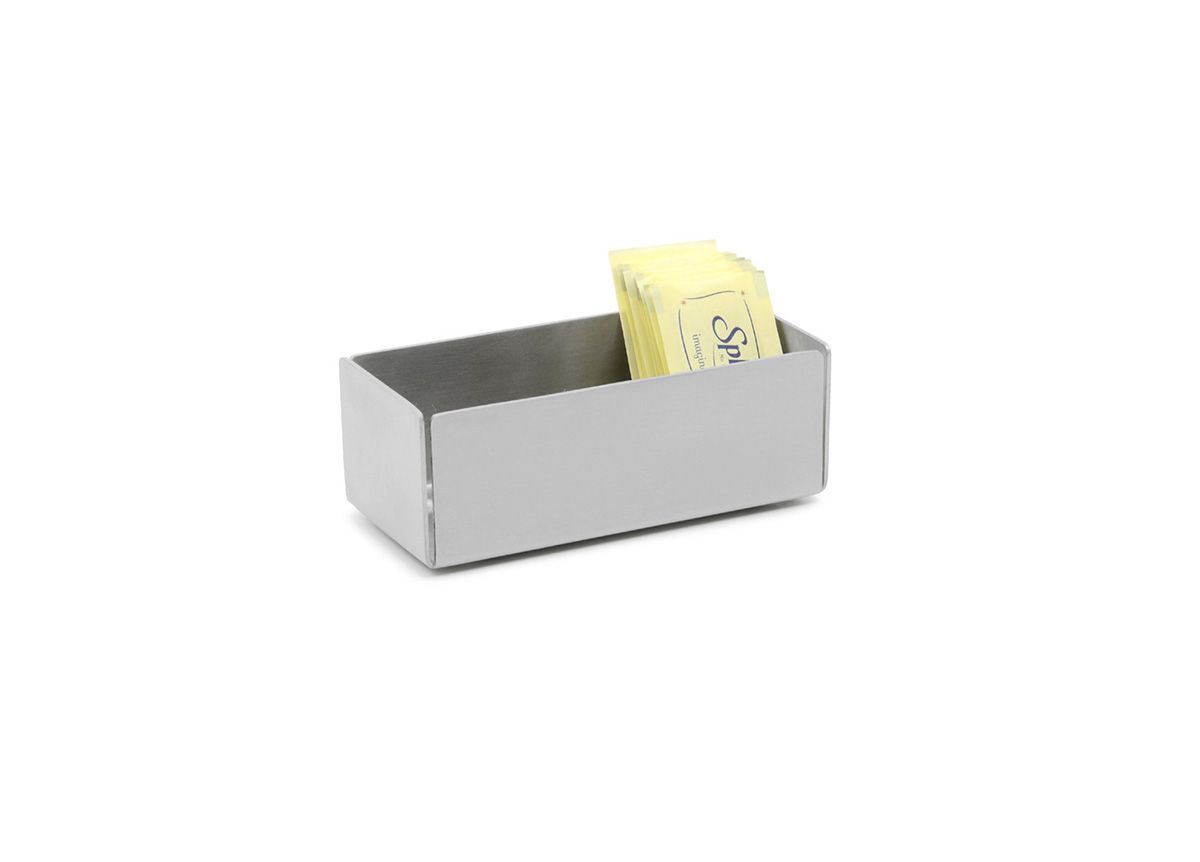 Brushed Stainless Steel Packet Holder, 4-3/4" x 2-1/4"