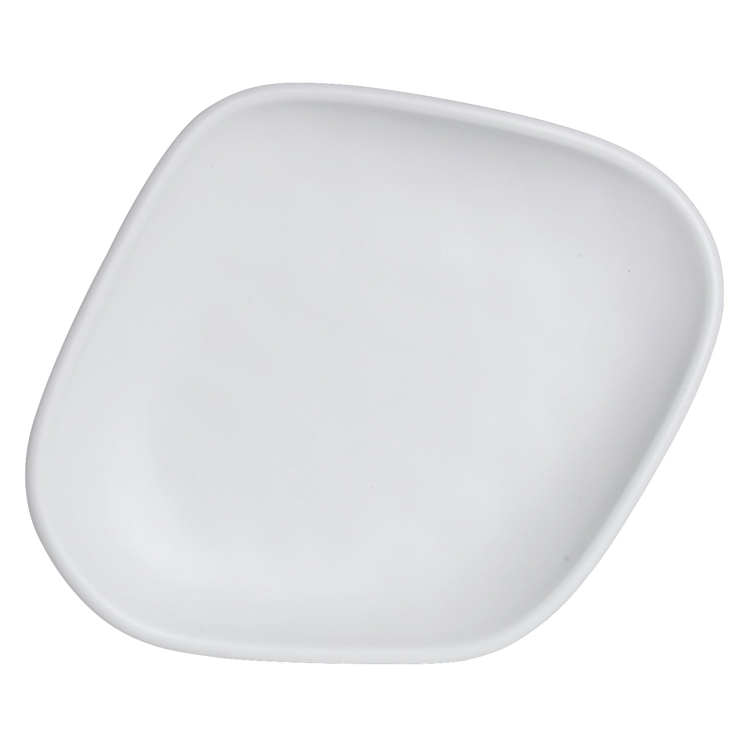 Rectangle Platter L 12.0" W 10.0" Marisol White