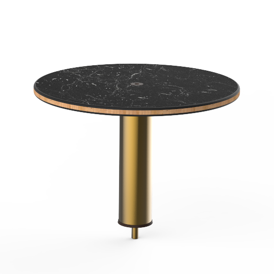 Round High Display Shelf 18.0" Dia. Modular