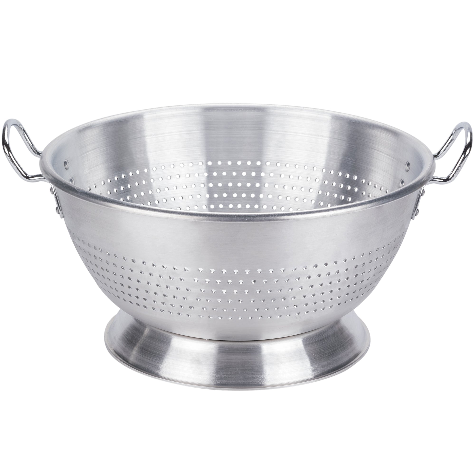 16-quart aluminum colander