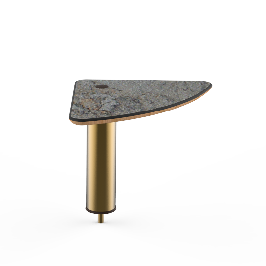 Small Triangle High Display Shelf L 14.0" W 14.0" Modular