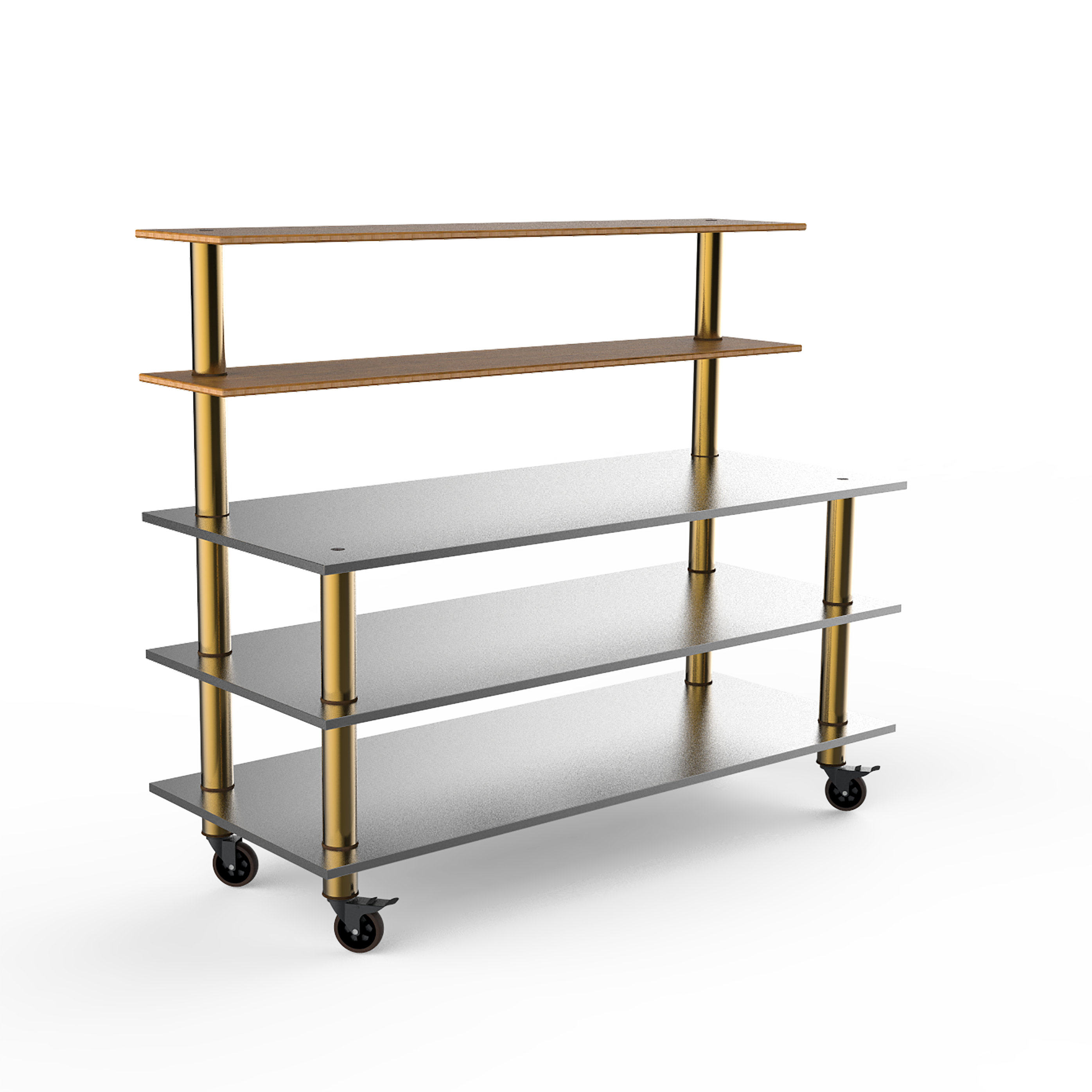 Back Bar Station L 71.0" W 29.5" Modular