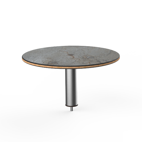 Round High Display Shelf 24.5" Dia. Modular