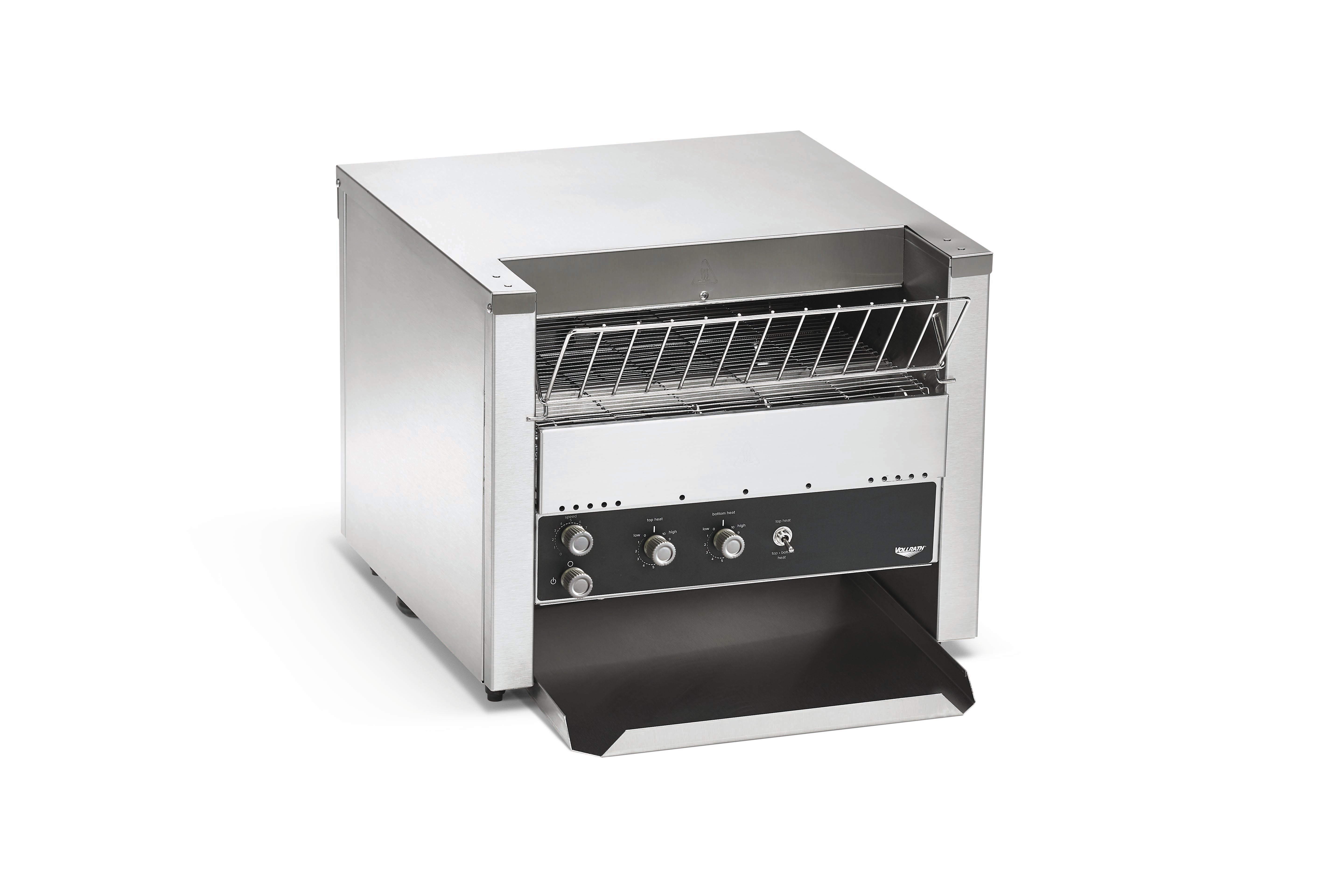 240 volt 3600 watts JT3BH high clearance bun or bagel conveyor toaster - 1,400 slices or bun halves per hour