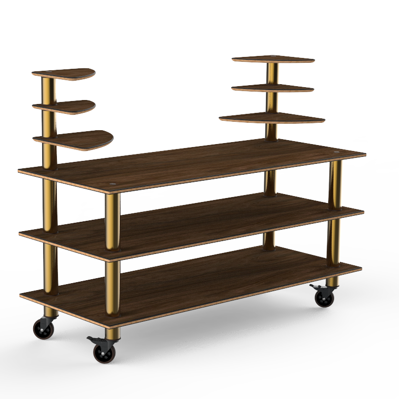 Classic Multi-Shelf Station L 71.0" W 29.5" Modular