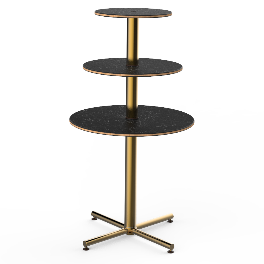 Round Display Table 30.0" Dia. Polo