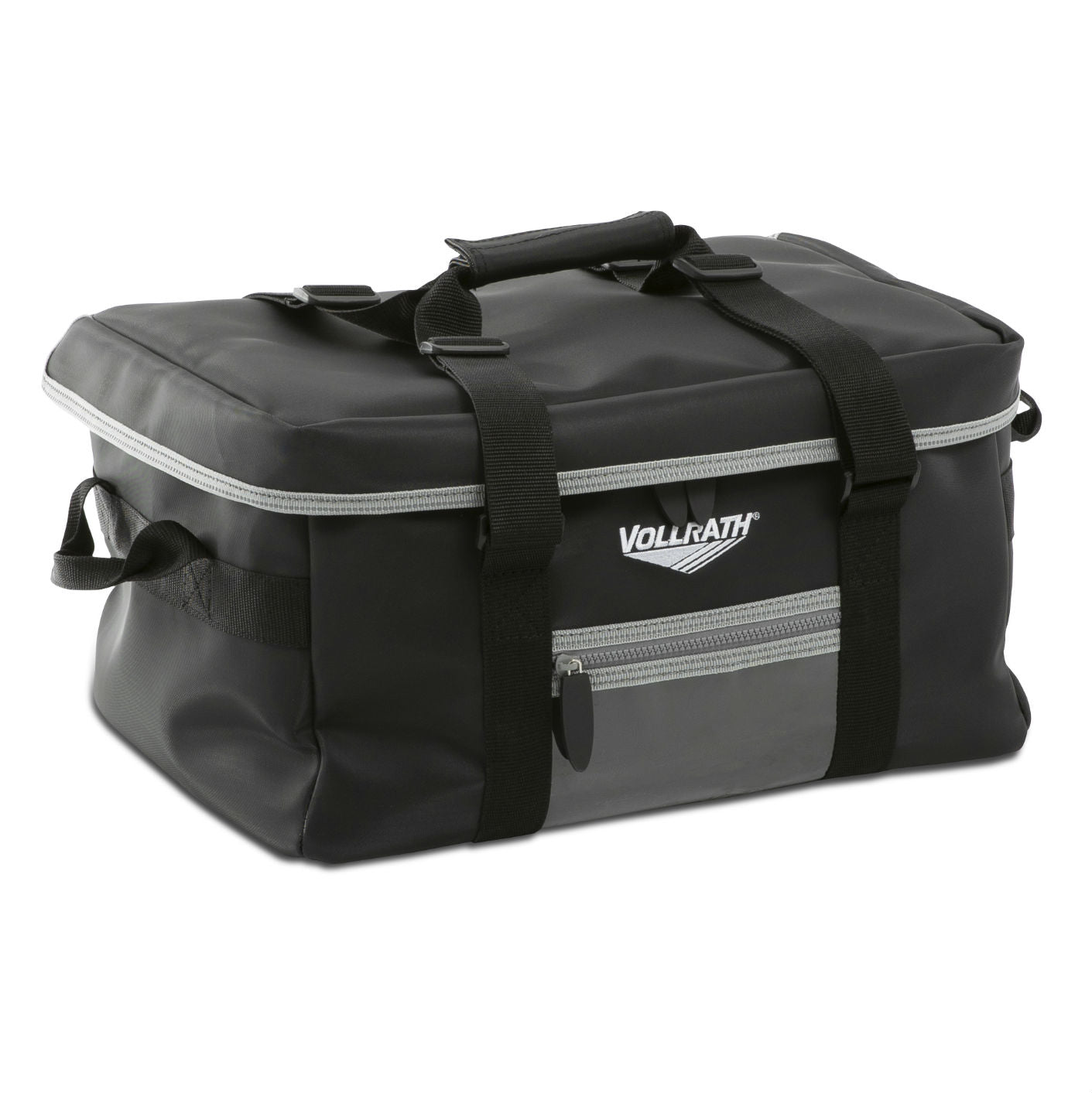 Medium 5-Series insulated catering bag with vinyl liner and 12-compartment divider