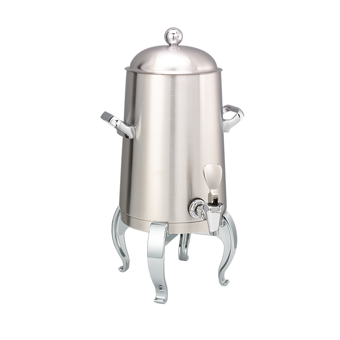 Flame Free™ Thermo-Urn™ 1.5-Gallon Vacuum Insulated Urn with Regal Legs and Domed Lid in Brushed Stainless