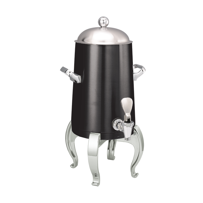 Flame Free™ Thermo-Urn™ 1.5-Gallon Vacuum Insulated Urn with Regal Legs and Domed Lid in Black Onyx