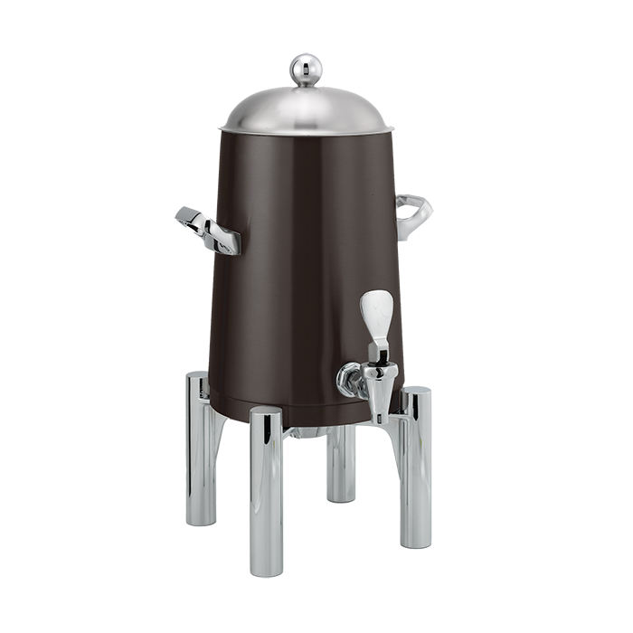 Flame Free™ Thermo-Urn™ 1.5-Gallon Vacuum Insulated Urn with Round Legs and Domed Lid in Black Onyx