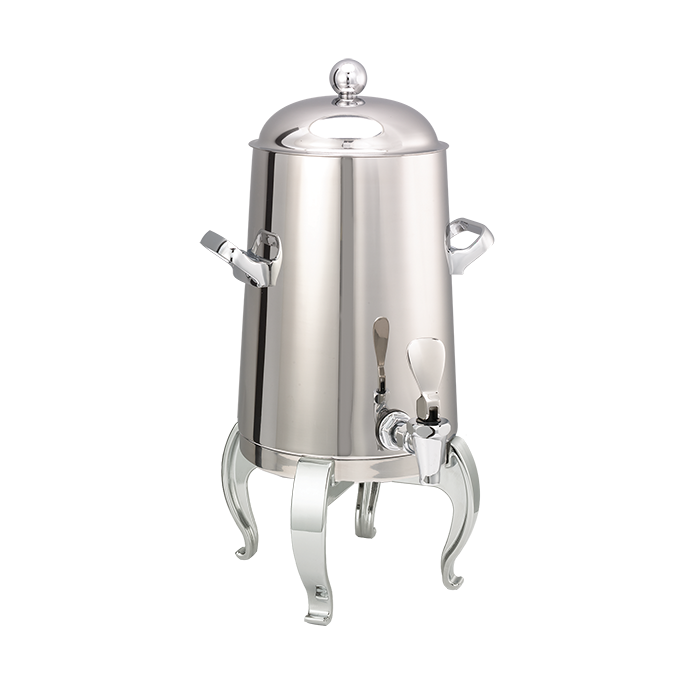 Flame Free™ Thermo-Urn™ 1.5-Gallon Vacuum Insulated Urn with Regal Legs and Domed Lid in Polished Stainless