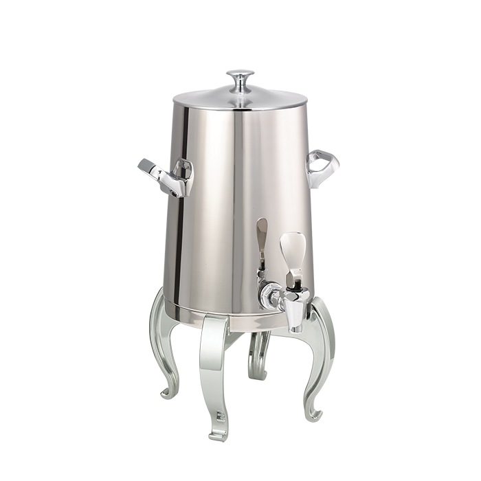 Flame Free™ Thermo-Urn™ 1.5-Gallon Vacuum Insulated Urn with Regal Legs and Classic Lid in Polished Stainless