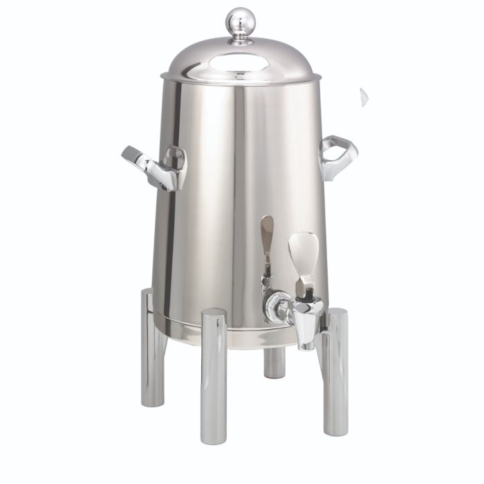 Flame Free™ Thermo-Urn™ 1.5-Gallon Vacuum Insulated Urn with Round Legs and Domed Lid in Polished Stainless