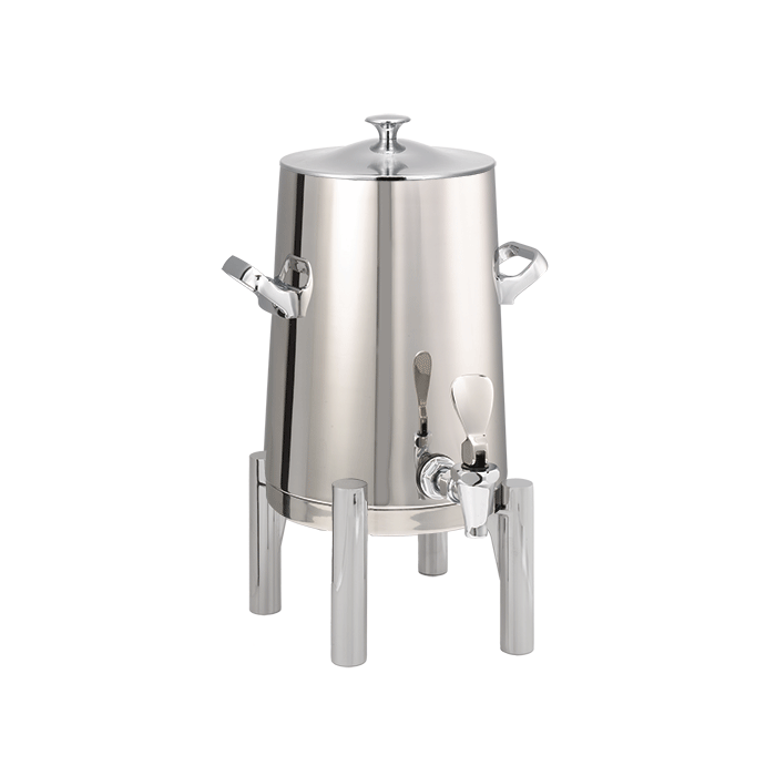 Flame Free™ Thermo-Urn™ 1.5-Gallon Vacuum Insulated Urn with Round Legs and Classic Lid in Polished Stainless