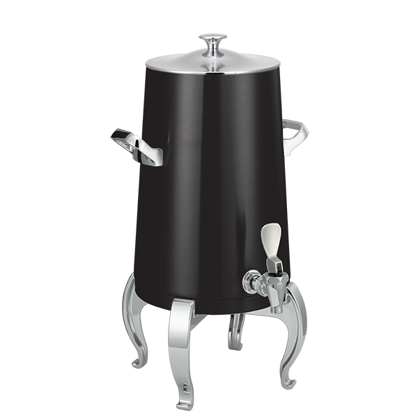 Flame Free™ Thermo-Urn™ 3-Gallon Vacuum Insulated Urn with Regal Legs and Classic Lid in Black Onyx