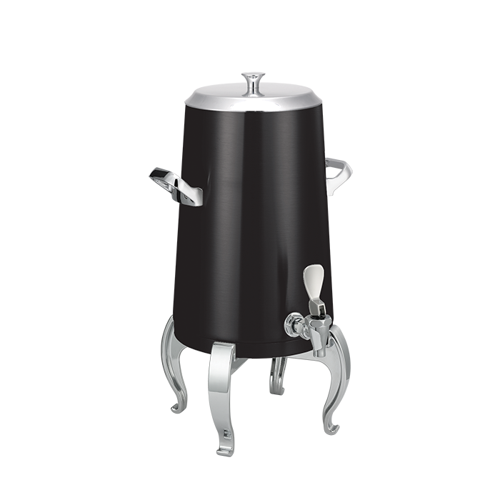 Flame Free™ Thermo-Urn™ 3-Gallon Vacuum Insulated Urn with Regal Legs and Domed Lid in Black Onyx