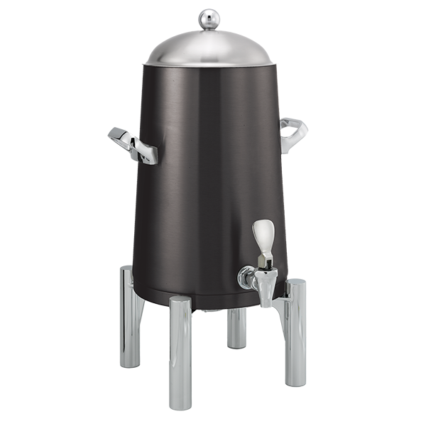 Flame Free™ Thermo-Urn™ 3-Gallon Vacuum Insulated Urn with Round Legs and Domed Lid in Black Onyx