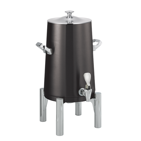 Flame Free™ Thermo-Urn™ 3-Gallon Vacuum Insulated Urn with Round Legs and Classic Lid in Black Onyx