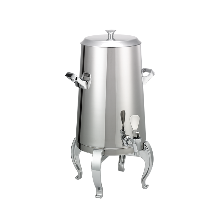 Flame Free™ Thermo-Urn™ 3-Gallon Vacuum Insulated Urn with Regal Legs and Flat Lid in Polished Stainless