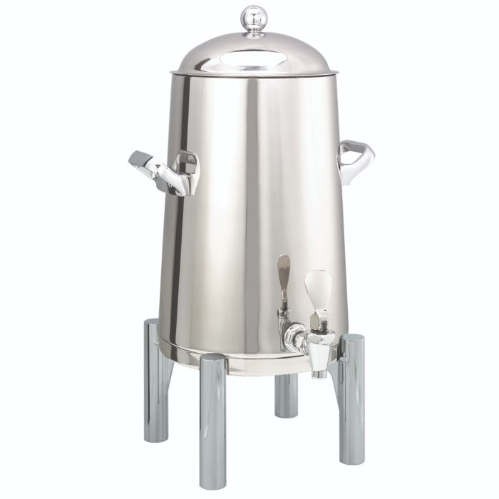 Flame Free™ Thermo-Urn™ 3-Gallon Vacuum Insulated Urn with Round Legs and Domed Lid in Polished Stainless