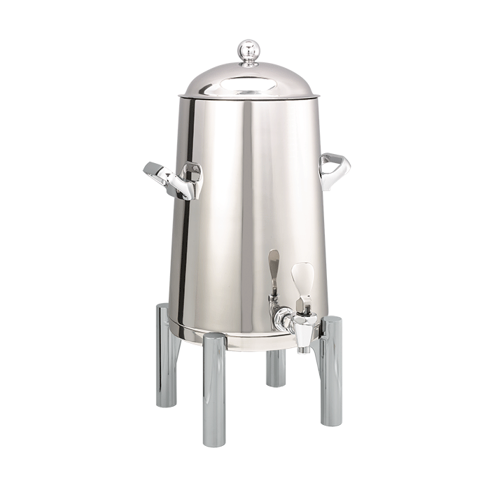 Flame Free™ Thermo-Urn™ 3-Gallon Vacuum Insulated Urn with Round Legs and Classic Lid in Polished Stainless