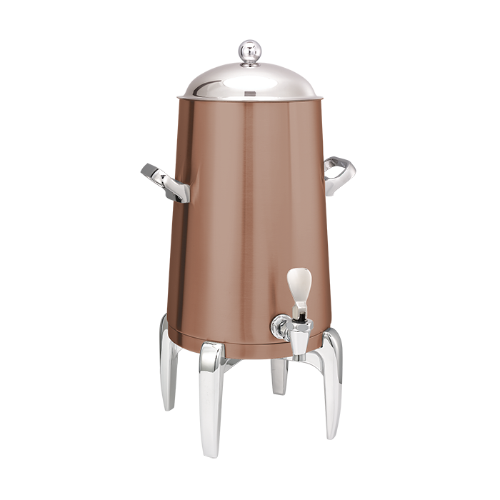 Flame Free™ Thermo-Urn™ 3-Gallon Vacuum Insulated Urn with Modern Legs and Domed Lid in Rose Gold