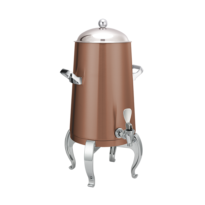 Flame Free™ Thermo-Urn™ 3-Gallon Vacuum Insulated Urn with Regal Legs and Domed Lid in Rose Gold