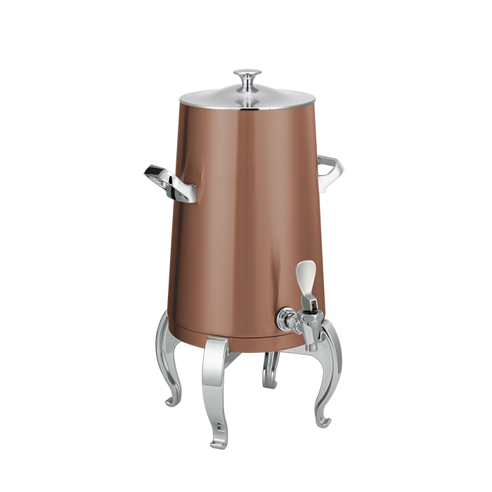 Flame Free™ Thermo-Urn™ 3-Gallon Vacuum Insulated Urn with Regal Legs and Classic Lid in Rose Gold
