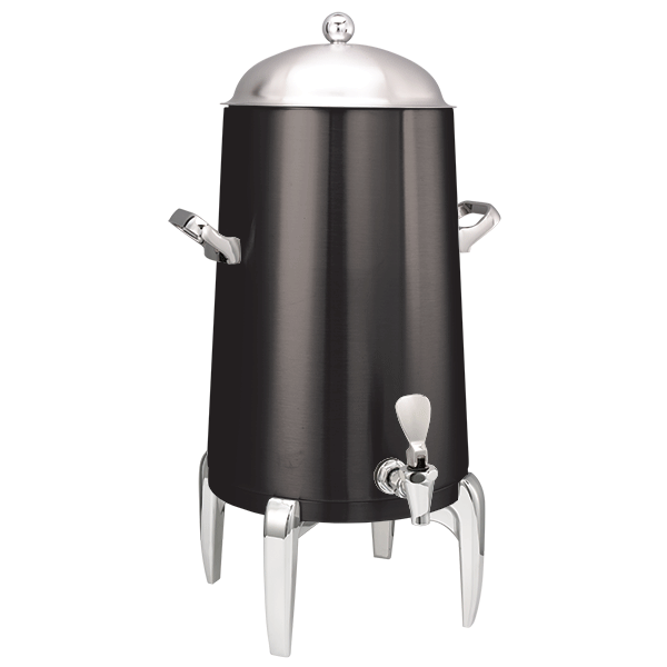 Flame Free™ Thermo-Urn™ 5-Gallon Vacuum Insulated Urn with Modern Legs and Domed Lid in Black Onyx