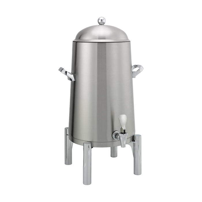 Flame Free™ Thermo-Urn™ 5-Gallon Vacuum Insulated Urn with Round Legs and Domed Lid in Brushed Stainless