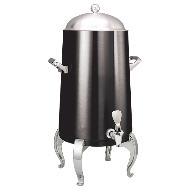 Flame Free™ Thermo-Urn™ 5-Gallon Vacuum Insulated Urn with Regal Legs and Domed Lid in Black Onyx