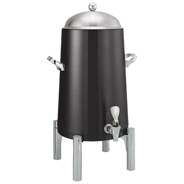 Flame Free™ Thermo-Urn™ 5-Gallon Vacuum Insulated Urn with Round Legs and Domed Lid in Black Onyx