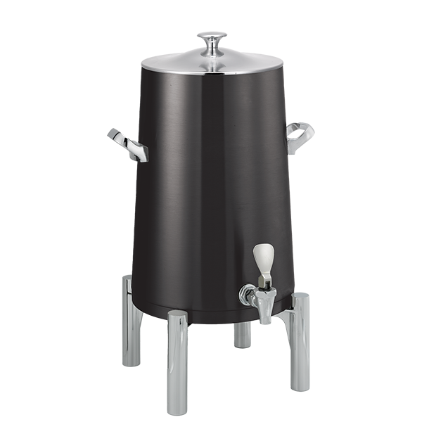 Flame Free™ Thermo-Urn™ 5-Gallon Vacuum Insulated Urn with Round Legs and Classic Lid in Black Onyx