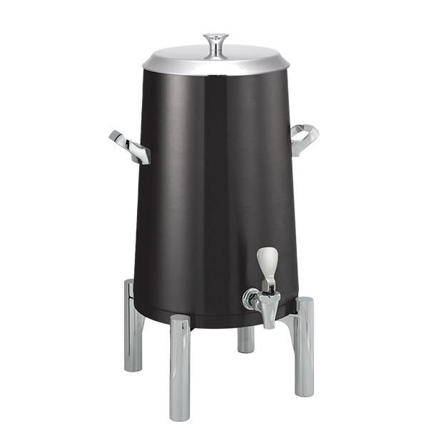 Flame Free™ Thermo-Urn™ 5-Gallon Vacuum Insulated Urn with Round Legs and Flat Lid in Black Onyx
