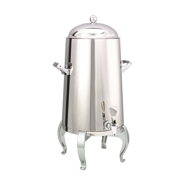 Flame Free™ Thermo-Urn™ 5-Gallon Vacuum Insulated Urn with Regal Legs and Domed Lid in Polished Stainless