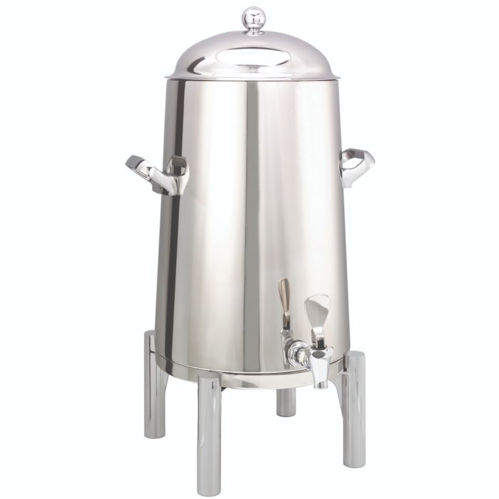 Flame Free™ Thermo-Urn™ 5-Gallon Vacuum Insulated Urn with Round Legs and Domed Lid in Polished Stainless