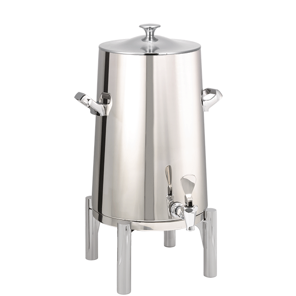 Flame Free™ Thermo-Urn™ 5-Gallon Vacuum Insulated Urn with Round Legs and Classic Lid in Polished Stainless