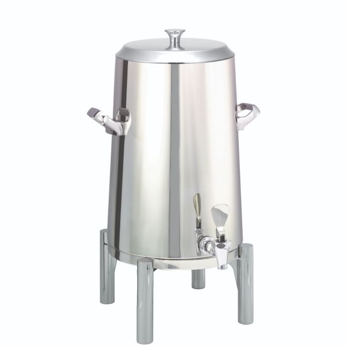 Flame Free™ Thermo-Urn™ 5-Gallon Vacuum Insulated Urn with Round Legs and Flat Lid in Polished Stainless