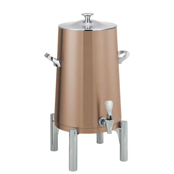 Flame Free™ Thermo-Urn™ 5-Gallon Vacuum Insulated Urn with Round Legs and Classic Lid in Rose Gold