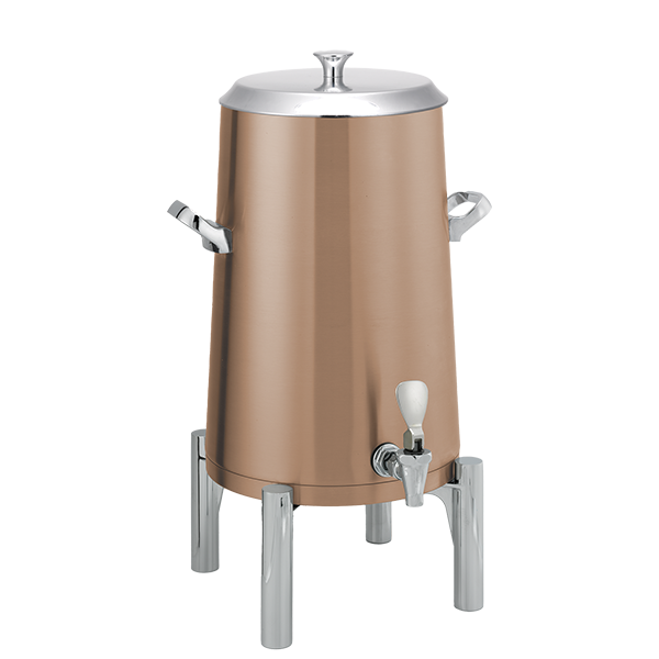 Flame Free™ Thermo-Urn™ 5-Gallon Vacuum Insulated Urn with Round Legs and Flat Lid in Rose Gold