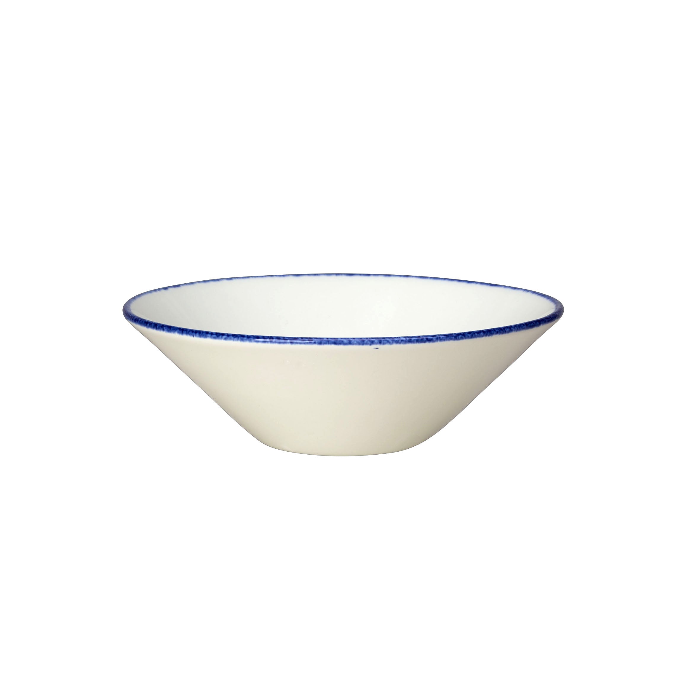 Essence Bowl 5.5" Dia. L 5.5" W 5.5" (11.5 Oz) Blue Dapple