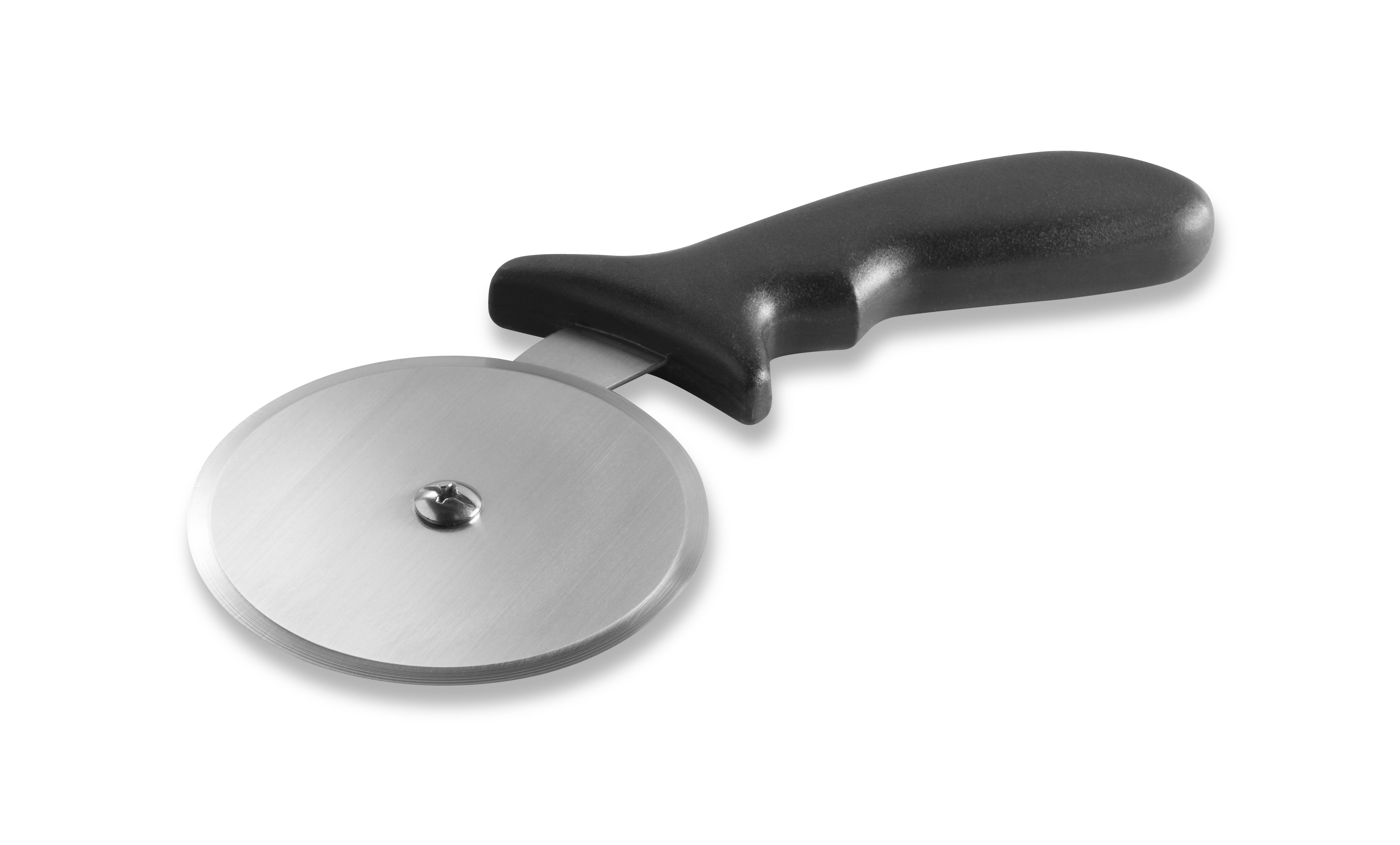 4" Heavy Duty Pizza Cutter in Black