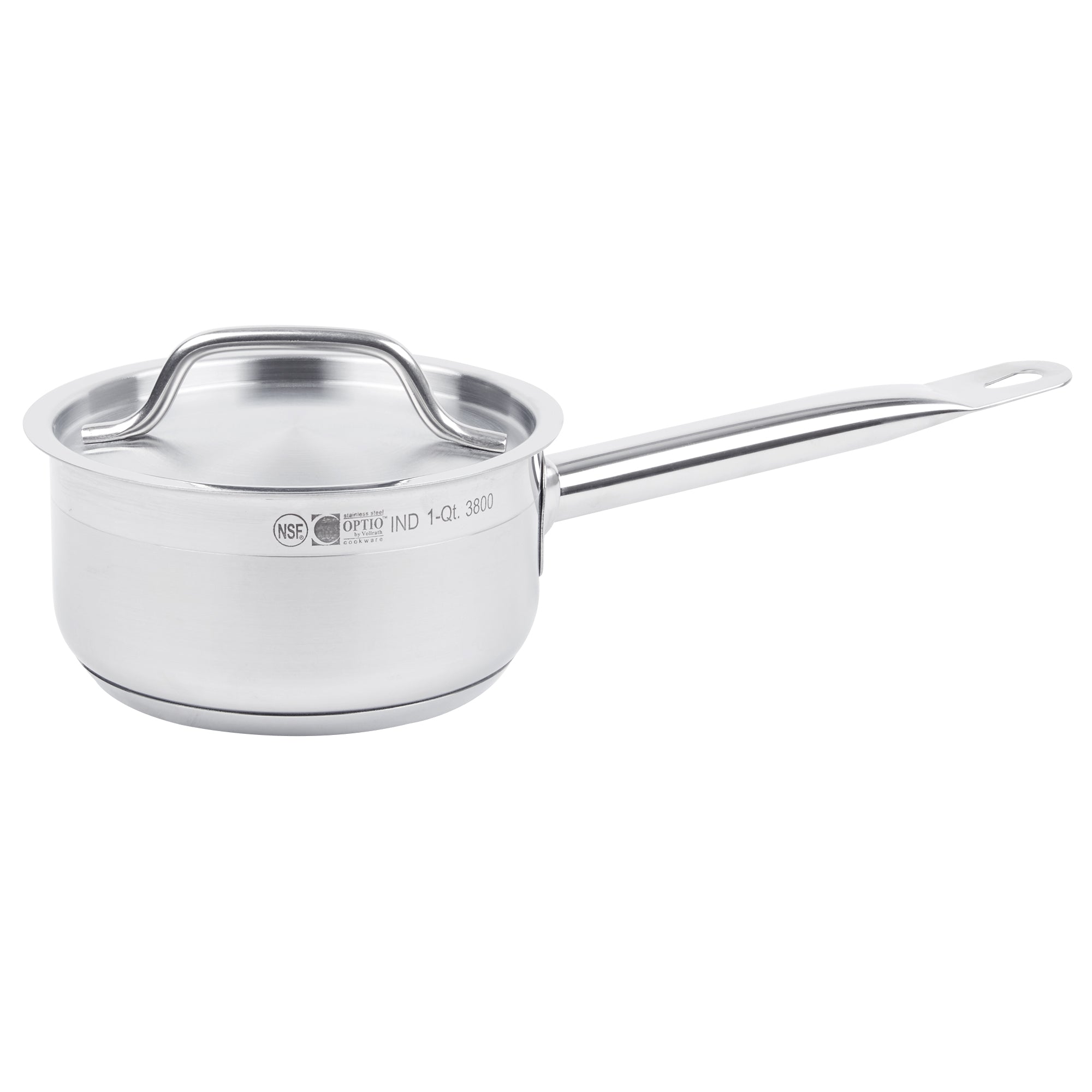 1-quart Optio™ saucepan with low-domed cover