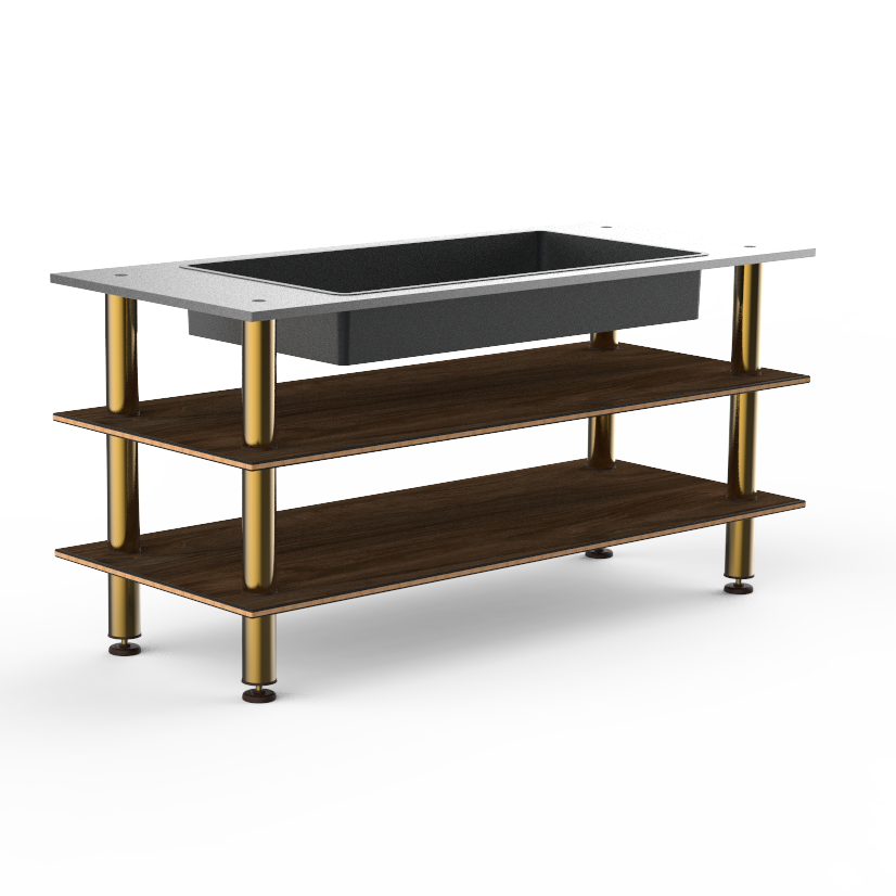 Salad Bar Station L 71.0" W 29.5" Modular