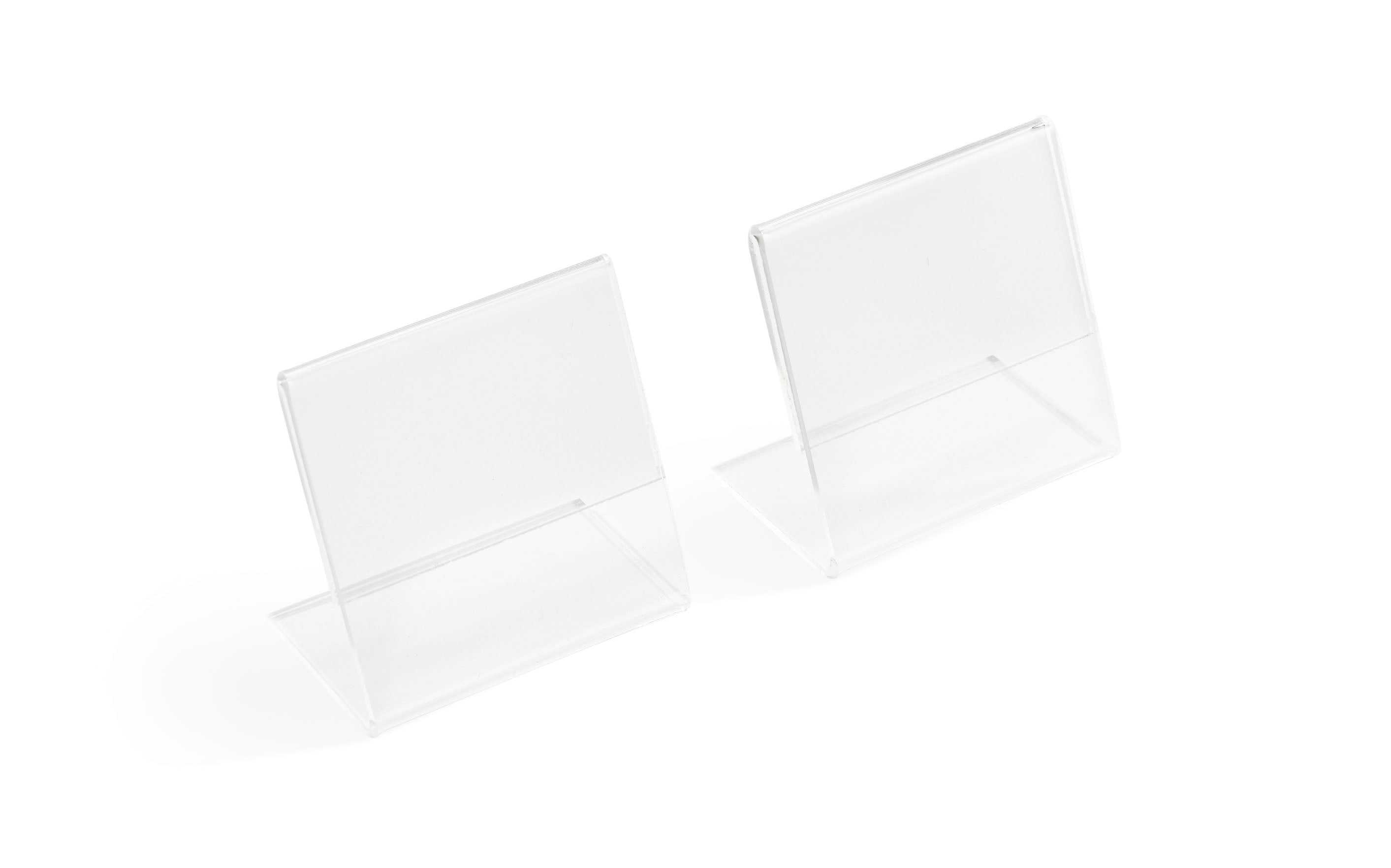 Cubic Accessories - Card Holder, Clear Acrylic