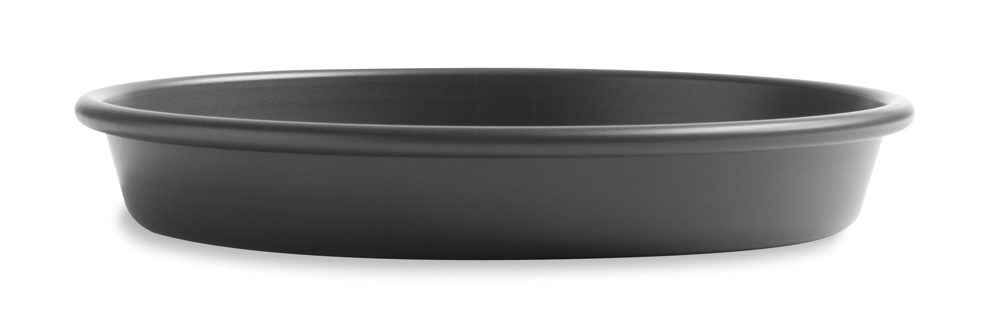 9" Solid Tapered Deep Dish Pizza Pan with Hard Coat Anodized Finish
