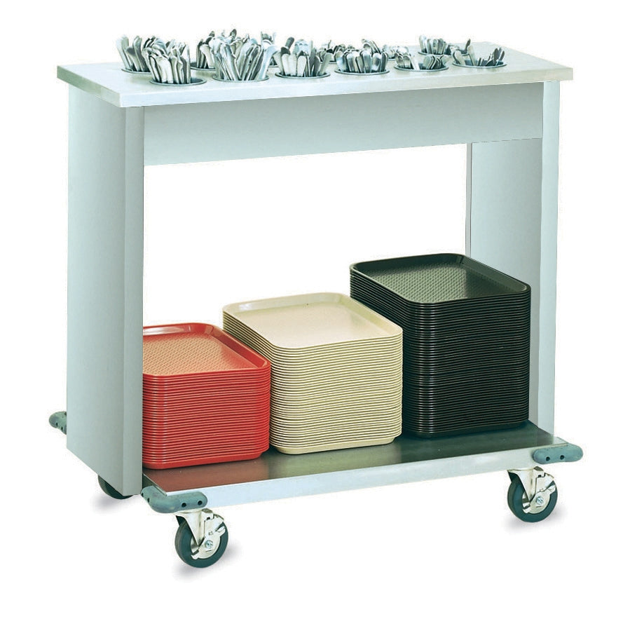 4-Series Tray and Flatware Cart