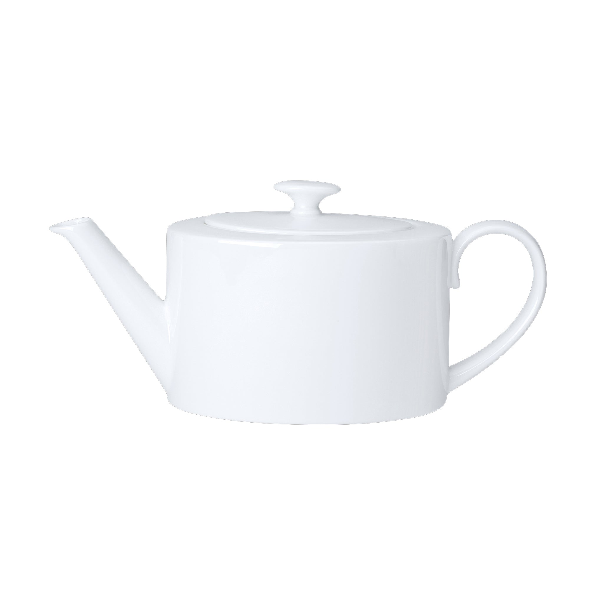 Oval Teapot (19.37 Oz) Coupe Whites